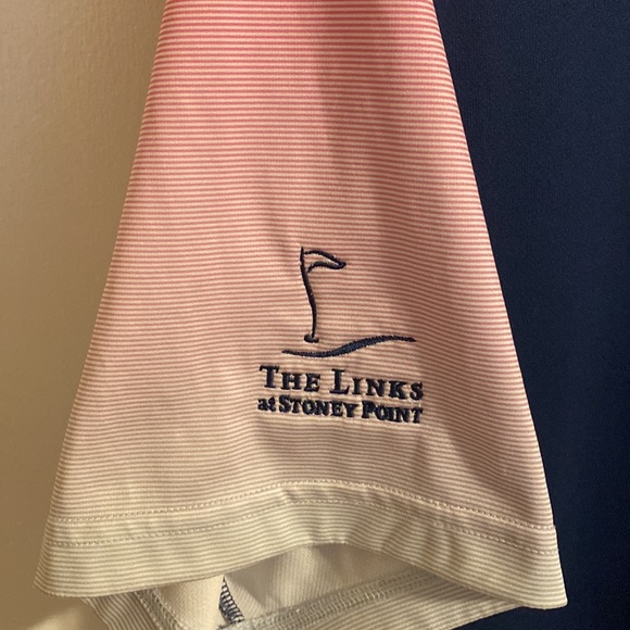 Adidas Climacool Men’s Golf Polo Size XL Logo The Links at Stoney Point - Picture 2 of 4